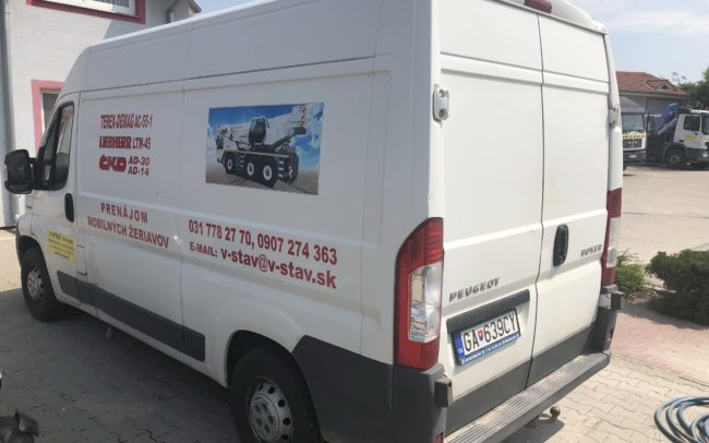 v-stav prace