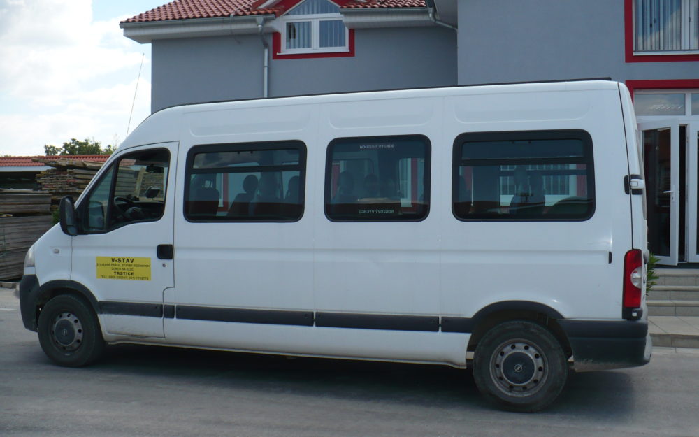 v-stav prace